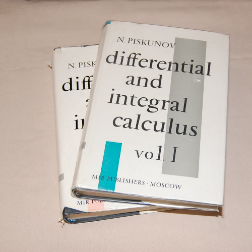 N. Piskunov Differential and Integral Calculus vol. 1-2